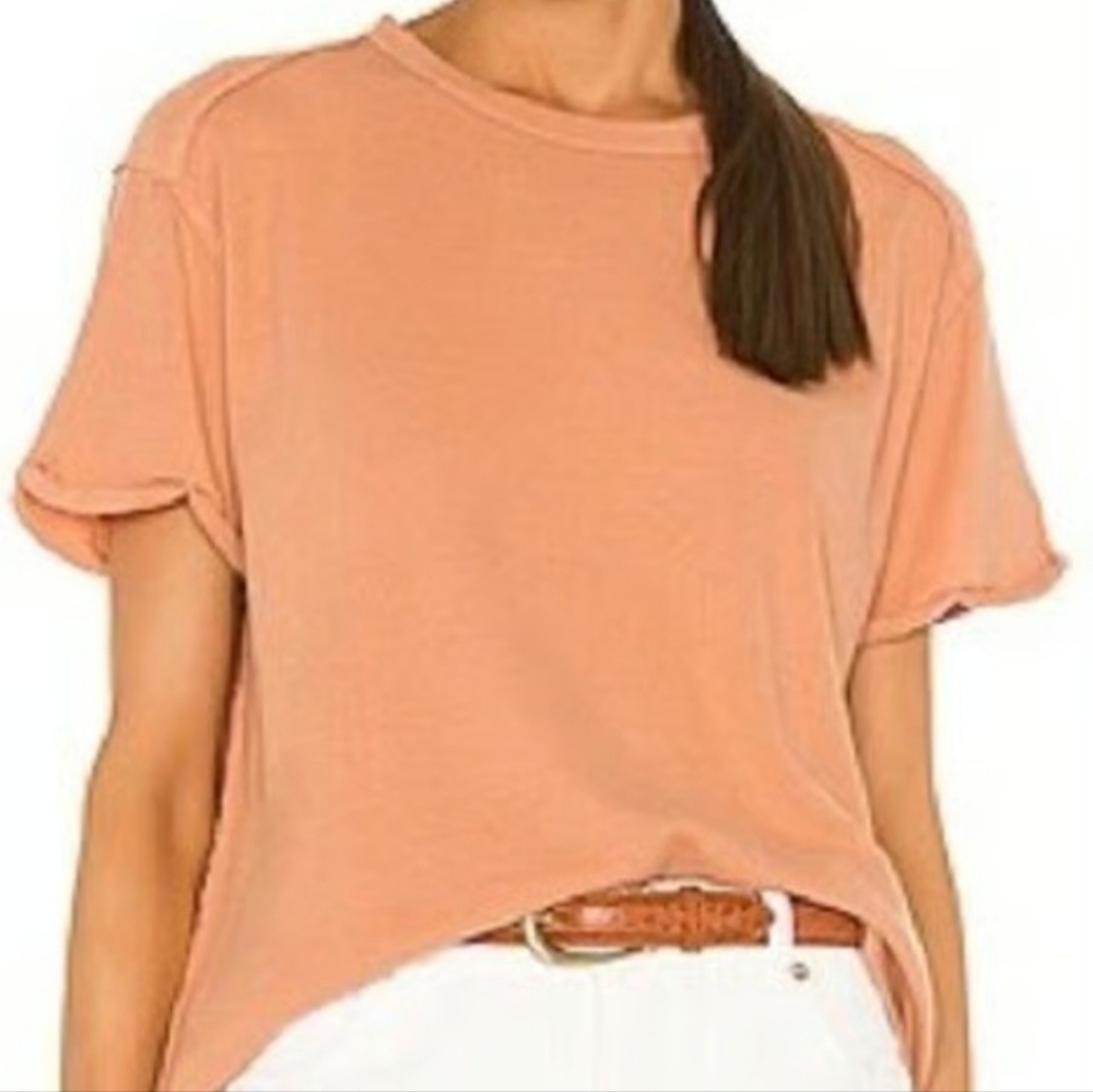 We The Free Women's Oversized Flax Linen Cotton Free People Size Large